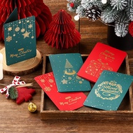 Christmas Hot Stamping Greeting card Christmas tree Christmas Eve creativity gift Christmas activity