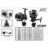 Atc VIRTUOUS TYPE SPINNING Fishing REEL