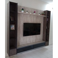 TV Cabinet 9ft with display compartment