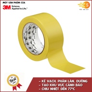 Băng keo dán nền nhiều màu chịu nhiệt 50mm x 33m 3M 764 - Tốc Độ 247 kẻ vạch phân làn đường chịu nhi