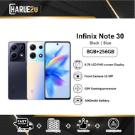 Infinix Note 30 Smartphone (8GB RAM+256GB ROM) Original Infinix Malaysia
