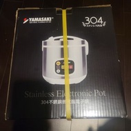 山崎304不鏽鋼微電腦電子鍋
