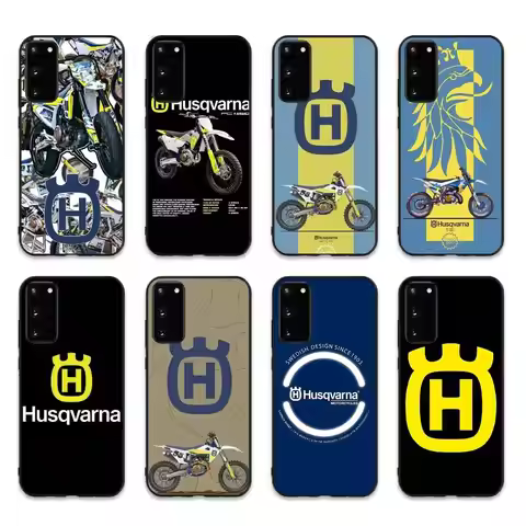 H-husqvarna Phone Case For Samsung S 24 fe 25 Ultra plus 20 lite 21 30 22 23 24 22 Ultra 5G Fundas