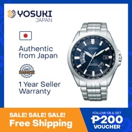 CITIZEN Solar CB0011-69L CITIZEN10 COLLECTION Eco Drive Perpetual calendar World time Date Navy Blue Silver Stainless  Wrist Watch For Men from YOSUKI JAPAN PICKCITIZEN / CB0011-69L (  CB0011 69L CB001169L CB00 CB0011- CB0011-6 CB0011 6 CB00116 )