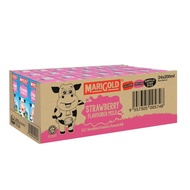 Marigold UHT Strawberry Milk 24 x 200ML (Halal)