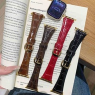Premium Leather Strap Suitable for smartwatch S11 10 9 8 ULTRA 7 6 5 4 SE 3 2 1 Xiaomi 8/9pro Huawei