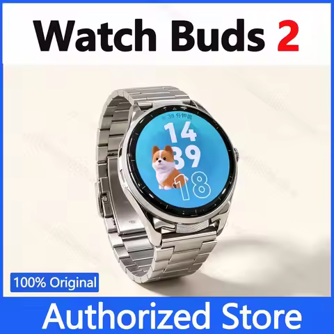 HUAWEI WATCH Buds 2 Smart Watch Earbuds 2-in-1 Fitness Tracker with Built-in TWS Earphones Health Mo