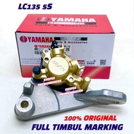 LC135 5S ORIGINAL REAR CALIPER + BRACKET , HAND CLUTCH REAR CALIPER , BRAKE PUMP SET + BRACKET 100% 