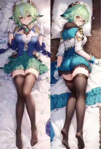 Impact Sucrose Cosplay Dakimakura Pillow Case Hugging Body Prop
