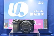 『回收相機』『Trade In優惠』新淨 Sony A6000 w/ 16-50mm Kit 黑色機 連鏡頭套裝 24MP 輕巧機身 旅行一流 新手合用 Sony E Not A6400 A6700 