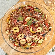 8 Flavor Herbal Cordyceps Brown Rice Tea (Herbal Brown Rice Tea, 8 Flavor Nutritional Tea, Red Apple