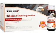 Liquid Collagen Peptide Drink - 12000mg Hydrolyzed Marine Collagen Peptides with Collagen Tripeptide