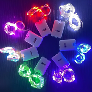 1/2M Multicolor Waterproof LED Starry Light String Led Christmas Fairy Lights Flashing Copper Battery Powered Gift Box String Lights