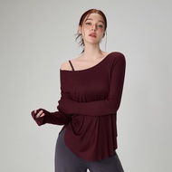 Women’s Loose‑Fit Quick‑Dry Running Shirts, Breathable Gym Fitness Shirts, Modal Active Tops