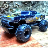 rc 4 wd sand monster THE BATMOBILE BIG SIZE scale 1 : 8 rc police off road cruiser rc car police jum