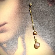 淡水珍珠系列 - 天然淡水珍珠流蘇耳環