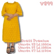 Dress Katun Bolong Premium 99