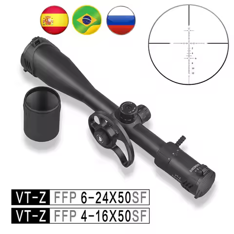 Discovery VT-Z 4-16/6-24x50 First Focal Plane Riflescope Shockproof Glass Etched Reticle Scope For .