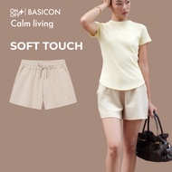 BASICON women's shorts relax form SOFT TOUCH ONOFF - 56BS26S648