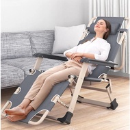 N2N_fashion PULITO เก้าอี้พักผ่อนปรับนอนได้ รุ่น GUERY ขนาด 60x176x28 ซม. สีเทา ปังสุด