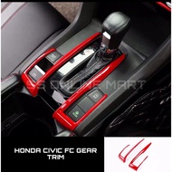 Honda Civic Fc FK8 Type R 2016-2022 Interior Accessory Red Trim Red Cover Red Lining Civic Fc Access