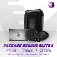 VENOM EXODUS ELITE 2 AUDIO PACKAGE - VPR 2.8 - VX 6.8PB + INSTALLATION