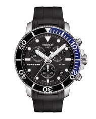 Tissot Seastar 1000 Quartz Chronograph ทิสโซต์ ซีสตาร์1000 ควอตซ์ โครโนกราฟ สีดำน้ำเงินT1204171705102 นาฬิกาสำหรับผู้ชาย
