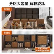 Family Area Floor Cabinet Sofa Retro Lai Living Room Solid Wood Reading Edge Black Keka Cabinet Stor