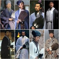 三國演義唐國強陸毅諸葛亮同款影視古裝臥龍孔明軍師謀士演出服裝【樂營】