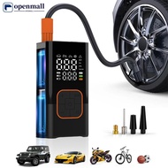 【OMALL】 Portable Bike Tire Electric Air Pump Type-C Charging Inflator Pump With Digital Display Scre