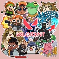 50 PCS Valorant Video Game Riot FPS Game Icons Version 1 Sticker Set, 3CM,4.5CM,6CM, AMEL Prints