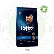 (DOG) Reflex Plus Mini & Small Breeds Adult Dog Food( Salmon) - 8kg(BIG)