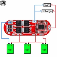 Bms 1s 2s 10a 3s 4s 5s 25a Bms 18650 Li-ion Lipo Lithium Battery Protection Circuit Board Module Pcb