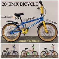 (SIAP PASANG) 20' BICYCLE BMX ORIGINAL GENUINE QUALITY  AGE 7-12 CHAMPION BMX BIKE PROBIKER BASIKAL 