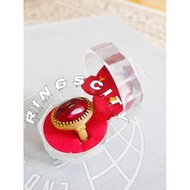 CINCIN PERMATA DELIMA MERAH