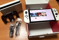Nintendo Switch OLED 白色主機