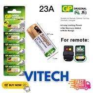 ViTechn GP [23A] 12V High Voltage Alkaline Battery 12V23A | 12V 23A Batteries GP23A