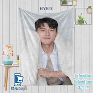 Helyun bin handsome blanket - hyun bin Korean drama blanket - custom Korean drama blanket - blanket