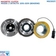 คลัชคอมแอร์ มาสด้า2 สกายแอคทีฟ ปี 2015 -2019 เบนซิน MGC0027 Magnatic Clutch mazda 2 15 -19 Skyactiv 