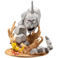 栗特小舖【JP13623】壽屋 ARTFX J 精靈寶可夢 大岩蛇 VS 皮卡丘 1/8 PVC製