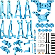 GDOOL Aluminum Suspension Arms & Steering Knuckle Kit & Shock Tower & Linkage Assembly Parts Compati