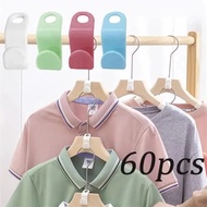 Combo of 10 Mini Clothes Hangers Connecting Plastic Hangers to Hang Clothes, Save Wardrobe Space [00