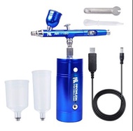 💙N1 💙 ARONLION  (售) $370 (全新充電式便携氣泵噴筆/噴槍套裝/模型氣泵) 高達模型上色，小朋友勞作，高清化妝，上色美甲，蛋糕上色，傢俬執色等等。
