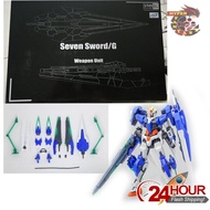 RG 1/144 OO R 00 Raiser Gundam  EffectsWings Seven Sword G Weapon Unit Only Gundam Model Kits