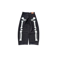 9090 Bone Rigid Denim Pants WHITE Unused