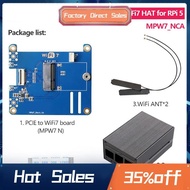 MPW7NCA for  5 PCIE to M.2 E-Key WiFi7 Module+Case BE200 Blue Computer Accessories Support  TPU,WiF6
