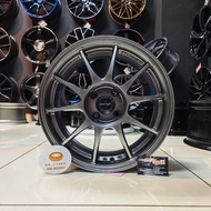 [4PCS] New Sport Rim 15inch TC105N 15X7JJ ET35 4H100 HYPER BLACK