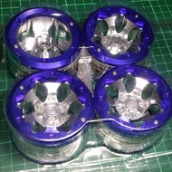 1/10 2.2'inch full metal beadlock rim for rock crawler rock axial or rc4wd use