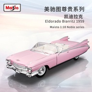 Meritor Figure 1: 18 Cadillac Elvis Alloy Car Model Metal Car Model Classic Car Decoration Collectio