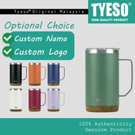 Tyeso Mug 530ml/710ml Mug Cawan Pemegang Custom Name Custom Logo Tumbler Termos Tahan Sejuk Panas Bu